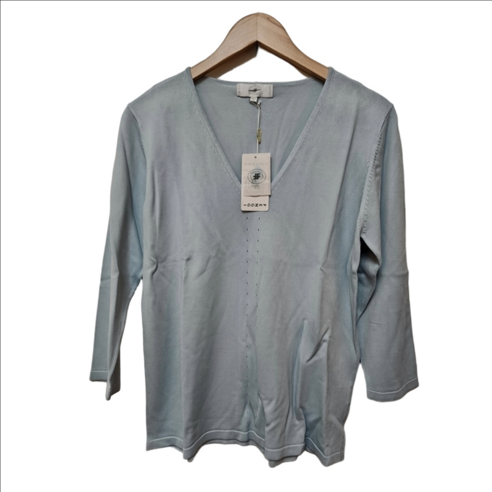 Baby Blue V-Neck Sweater